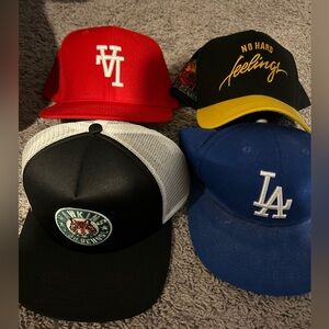 4 snapback Baseball Caps